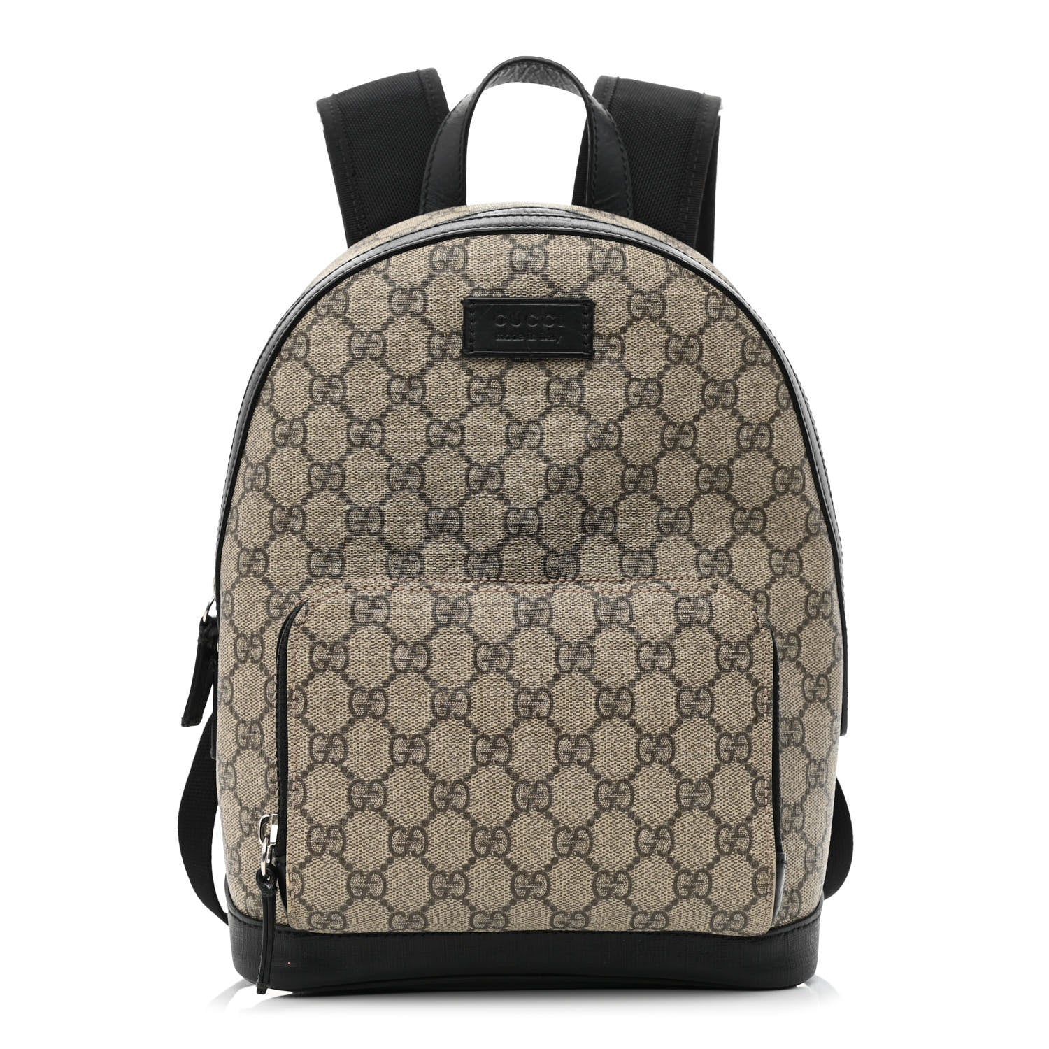 Gucci GG Supreme Monogram Small Eden Day Backpack Black 1 of 10