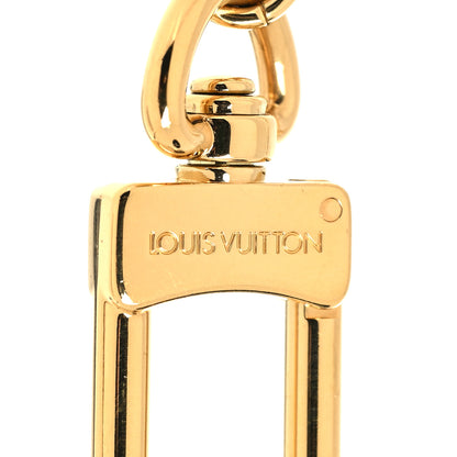 Louis Vuitton Monogram Spring Street Bag Charm Key Holder Gold 3 of 4
