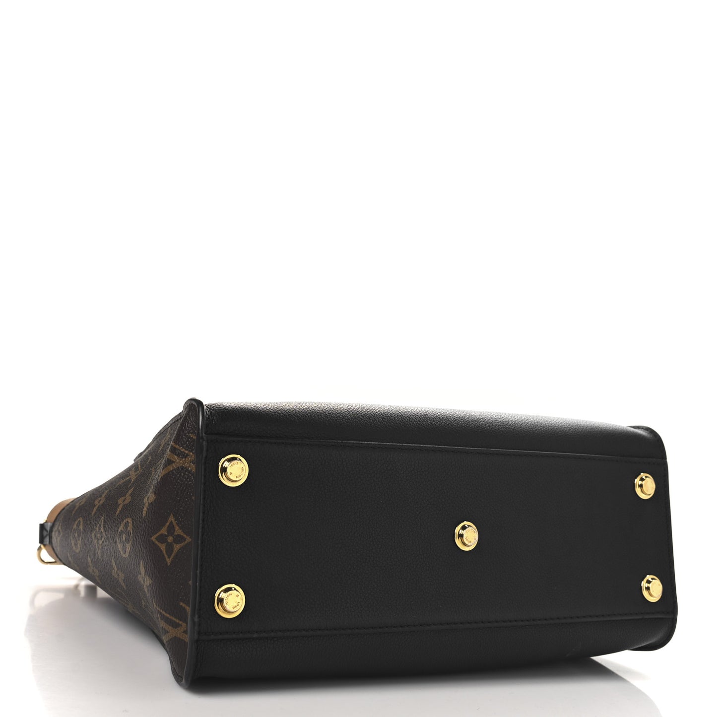 Calfskin Monogram On My Side MM Black