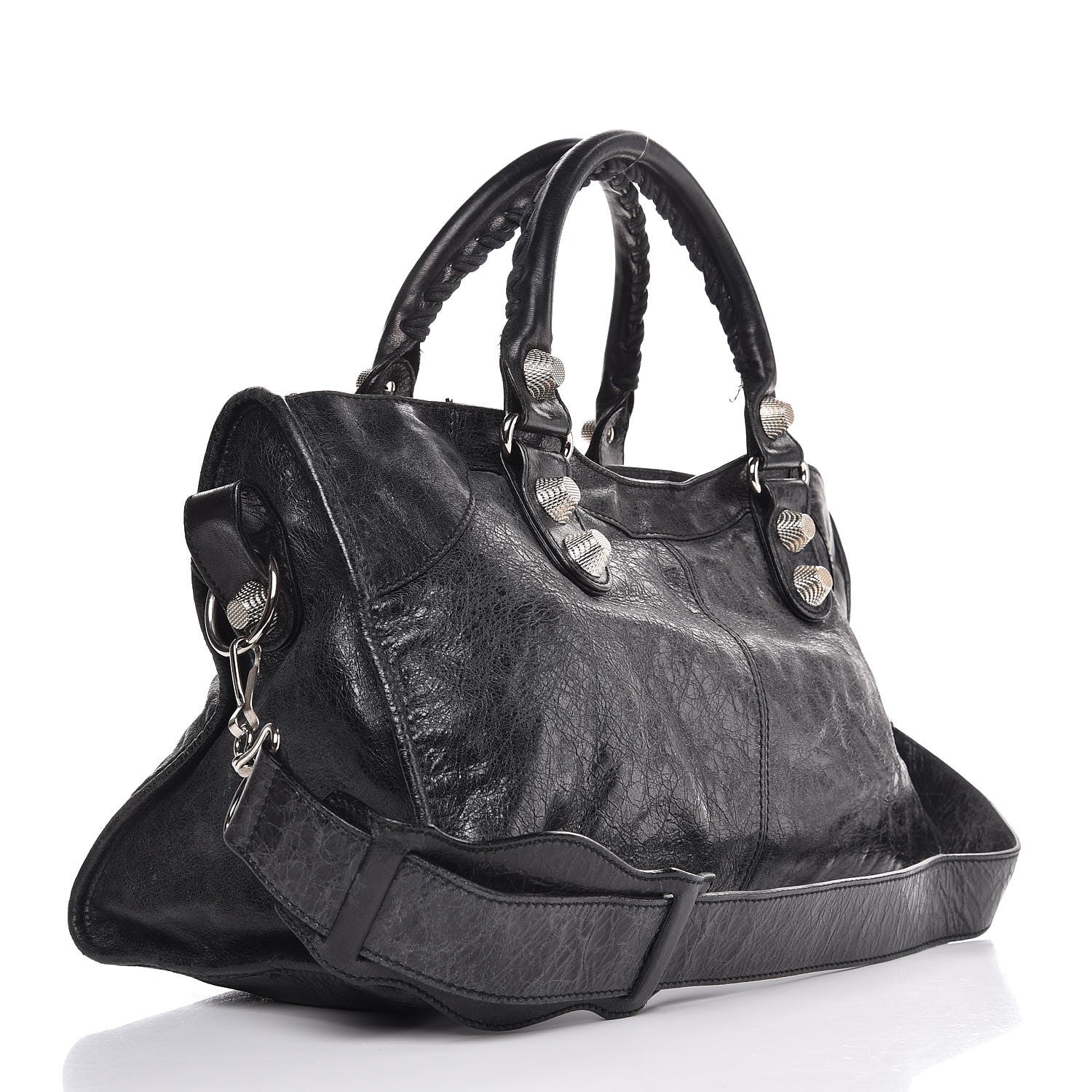 Balenciaga Agneau Giant 21 Silver Hardware Part Time Black 4 of 15