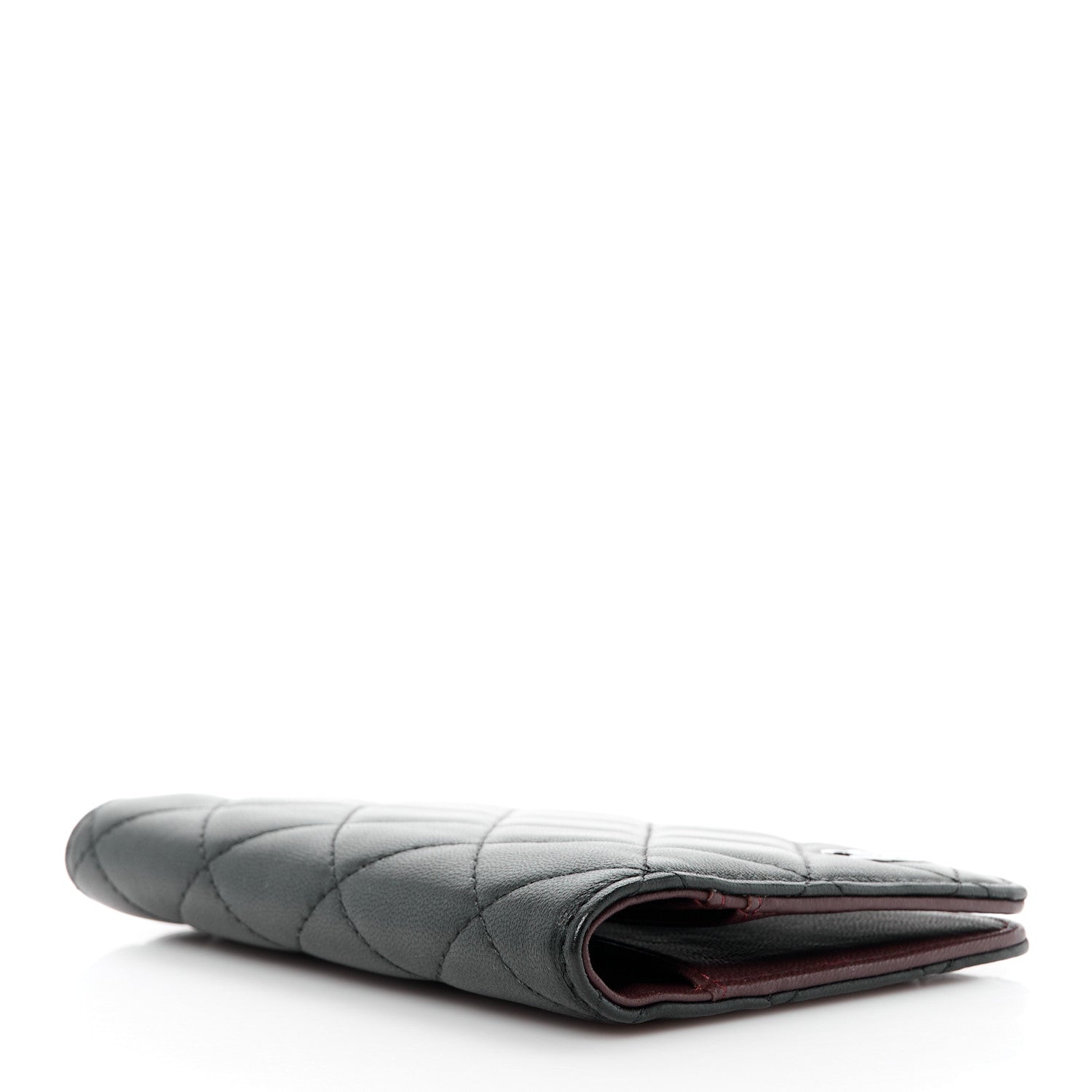 Chanel Lambskin Quilted Small Agenda Cover Black 4 of 14