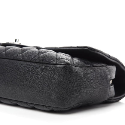 Chanel Caviar Quilted Jumbo Easy Flap Black 7 of 8