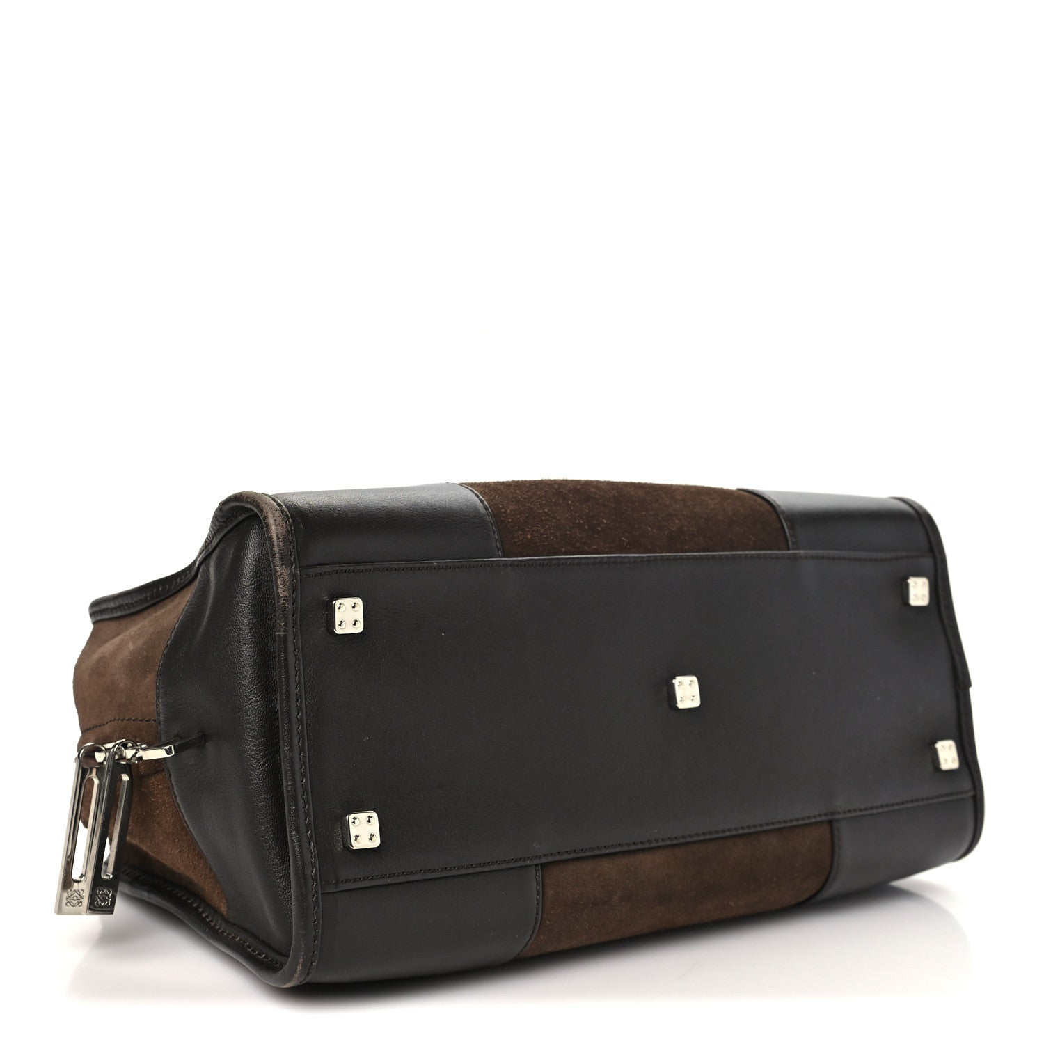 Loewe Suede Calfskin Amazona 28 Dark Chestnut 4 of 12