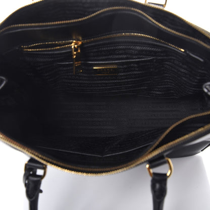 Prada Saffiano Large Galleria Double Zip Tote Black 5 of 17