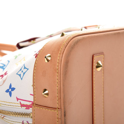 Louis Vuitton Monogram Multicolor Alma GM White 9 of 13