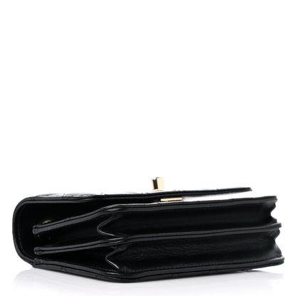 Chanel Lambskin Quilted Mini Trendy CC Wallet On Chain WOC Black 3 of 11