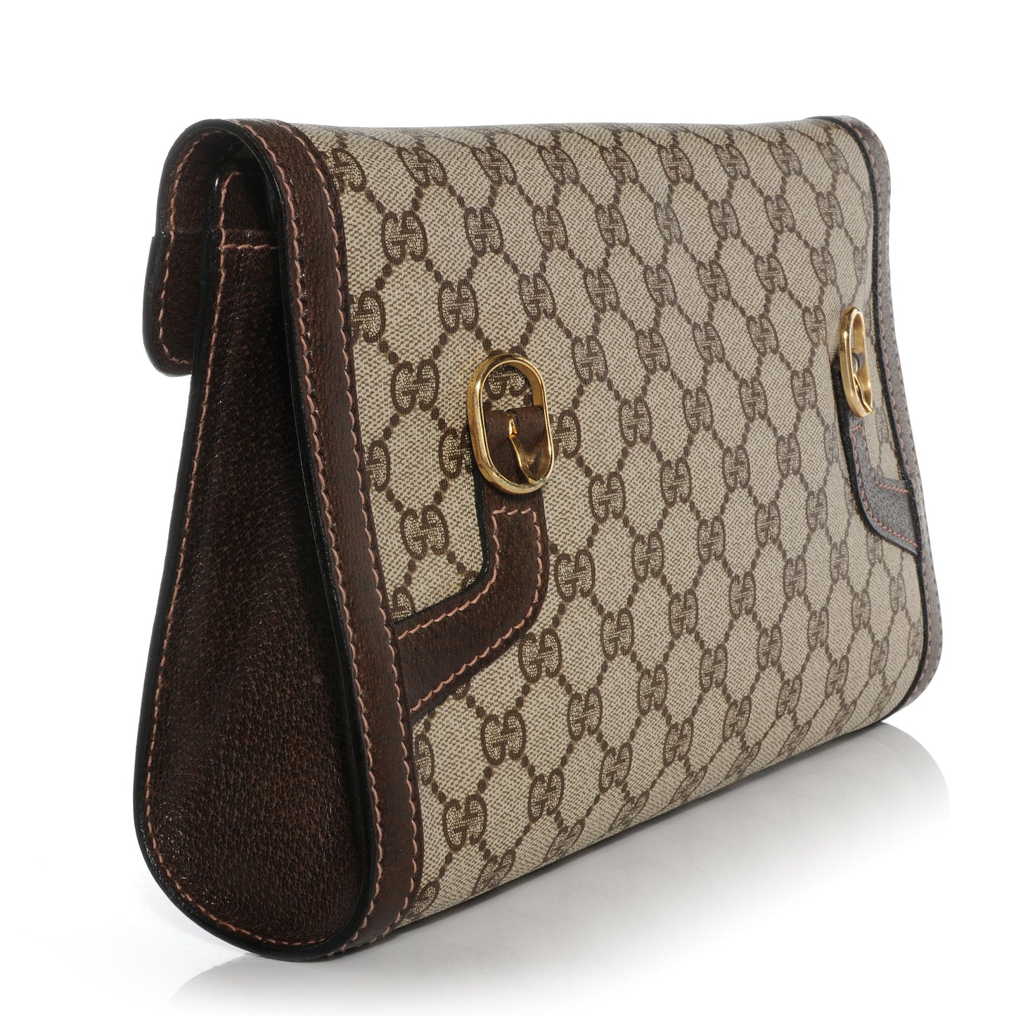 Monogram Shoulder Bag Brown