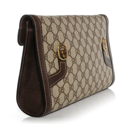 Gucci Monogram Shoulder Bag Brown 3 of 9