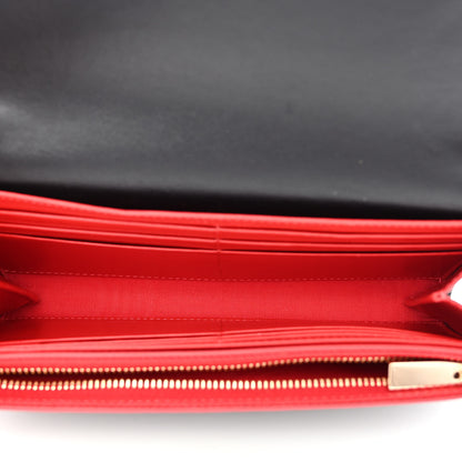 Christian Louboutin Calfskin Boudoir Chain Wallet Black 5 of 12