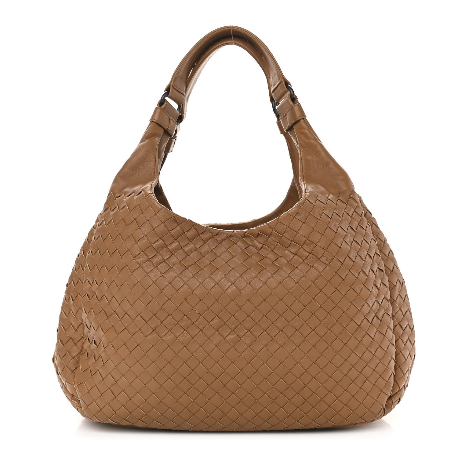 Bottega Veneta Nappa Intrecciato Medium Campana Hobo Camel 1 of 12