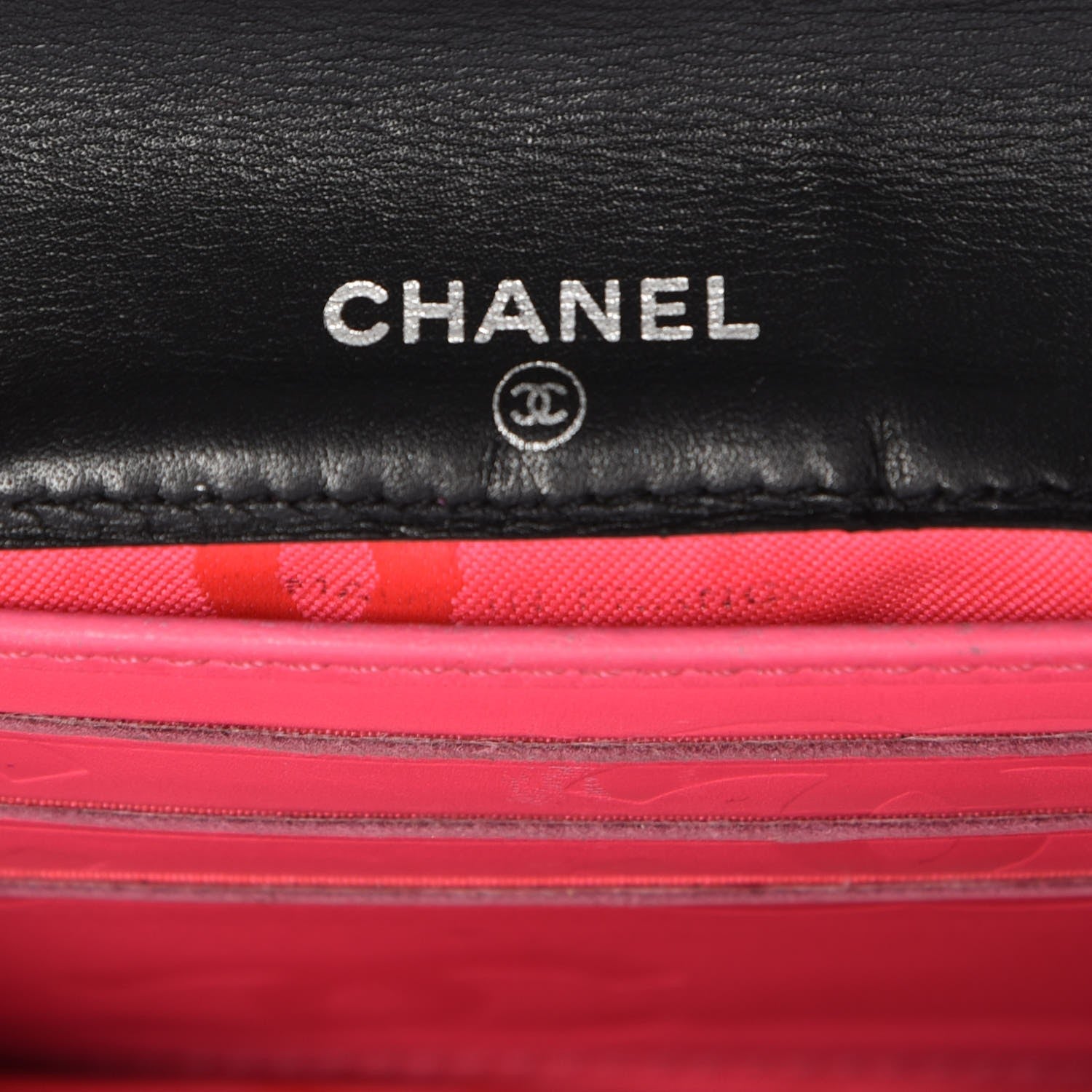 Chanel Calfskin Quilted Cambon Flap Wallet Black 6 of 10