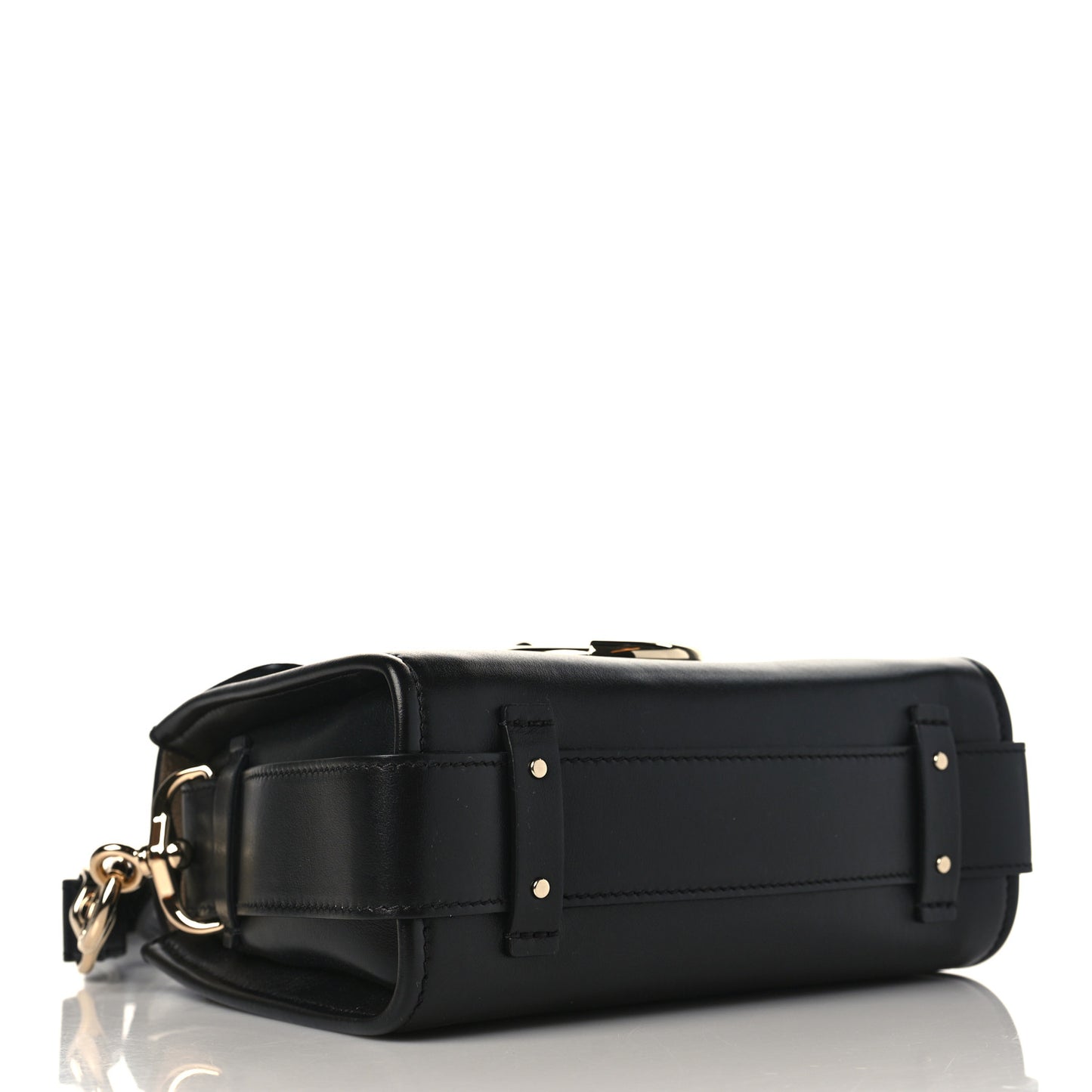 Calfskin Mini Tess Day Bag Black