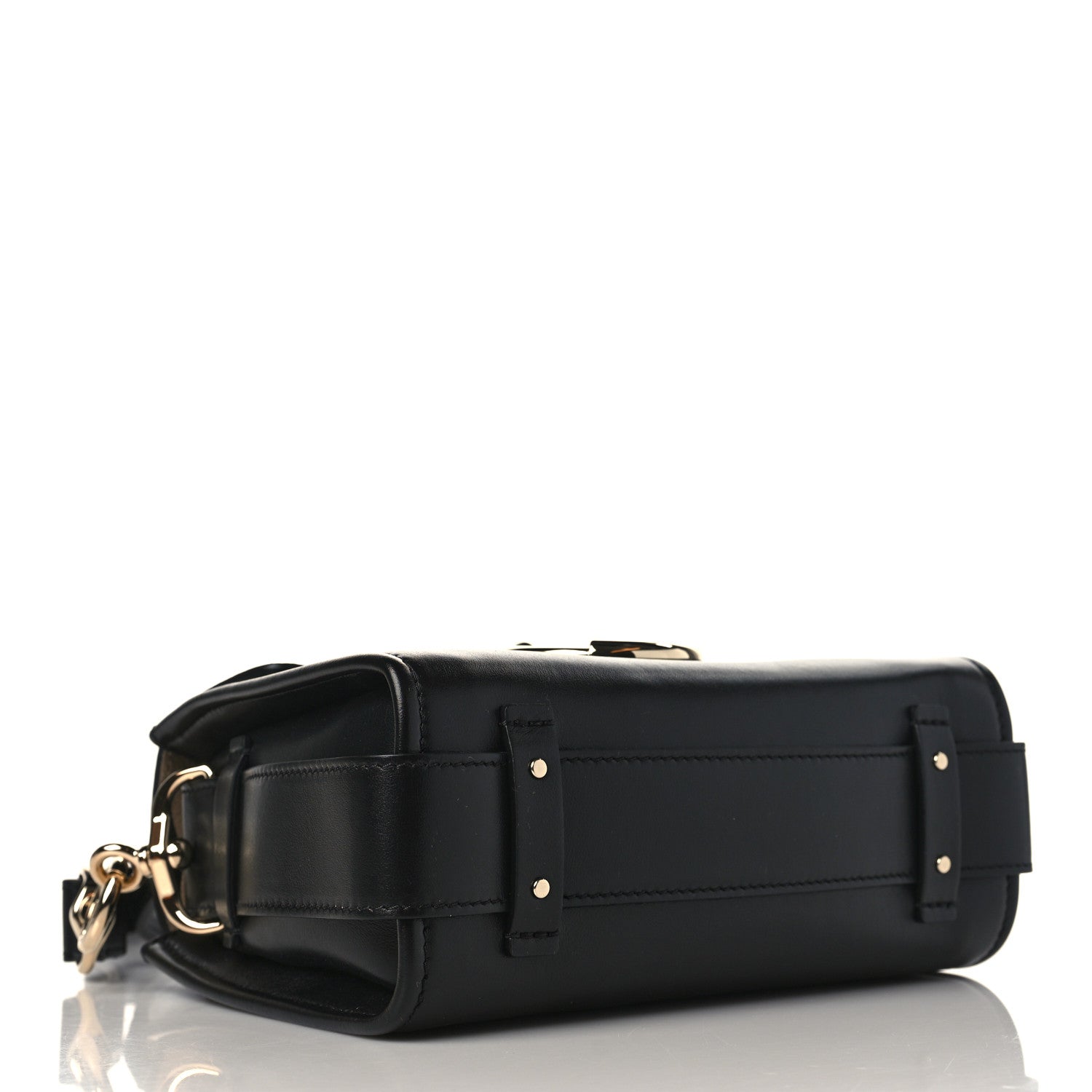 Chloe Calfskin Mini Tess Day Bag Black 3 of 7