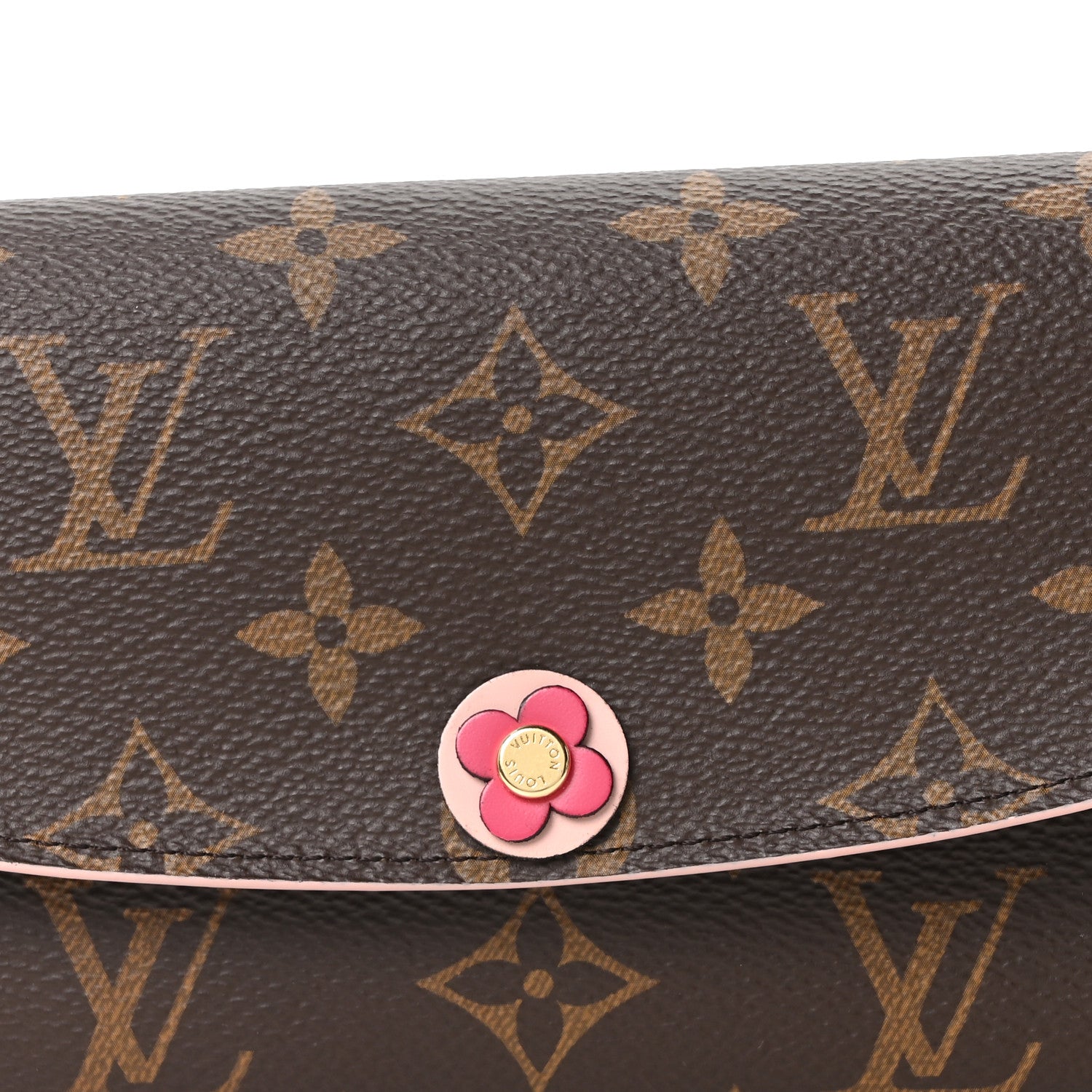 Louis Vuitton Monogram Bloom Flower Emilie Wallet 7 of 9