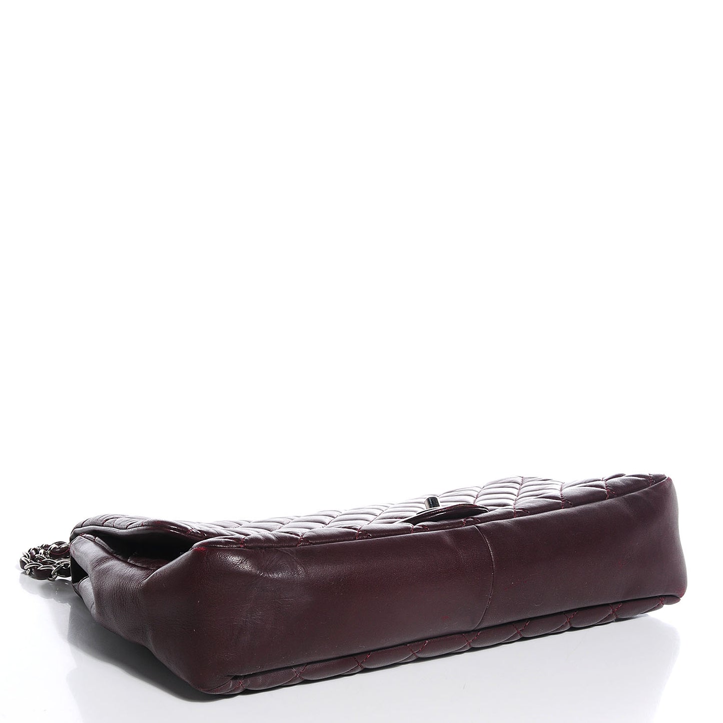 Lambskin Jumbo Coco Rain Flap Bordeaux