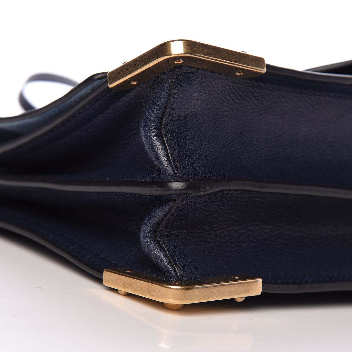 Glace Calf Soft Cahier Bag Baltico Astrale