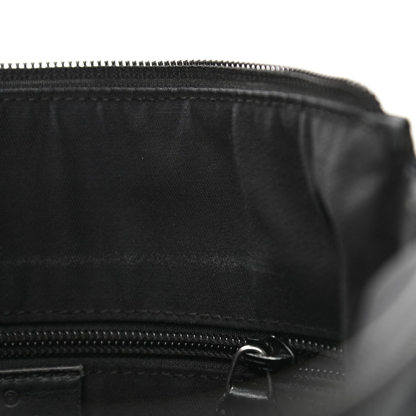 Monogram Calfskin Perforated Medium Flat Messenger Bag Black