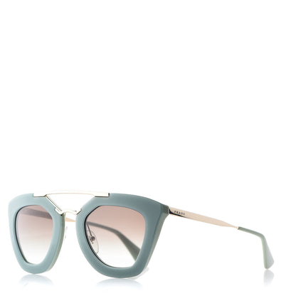 Prada Acetate Cinema Sunglasses SPR 09Q Green 1 of 7