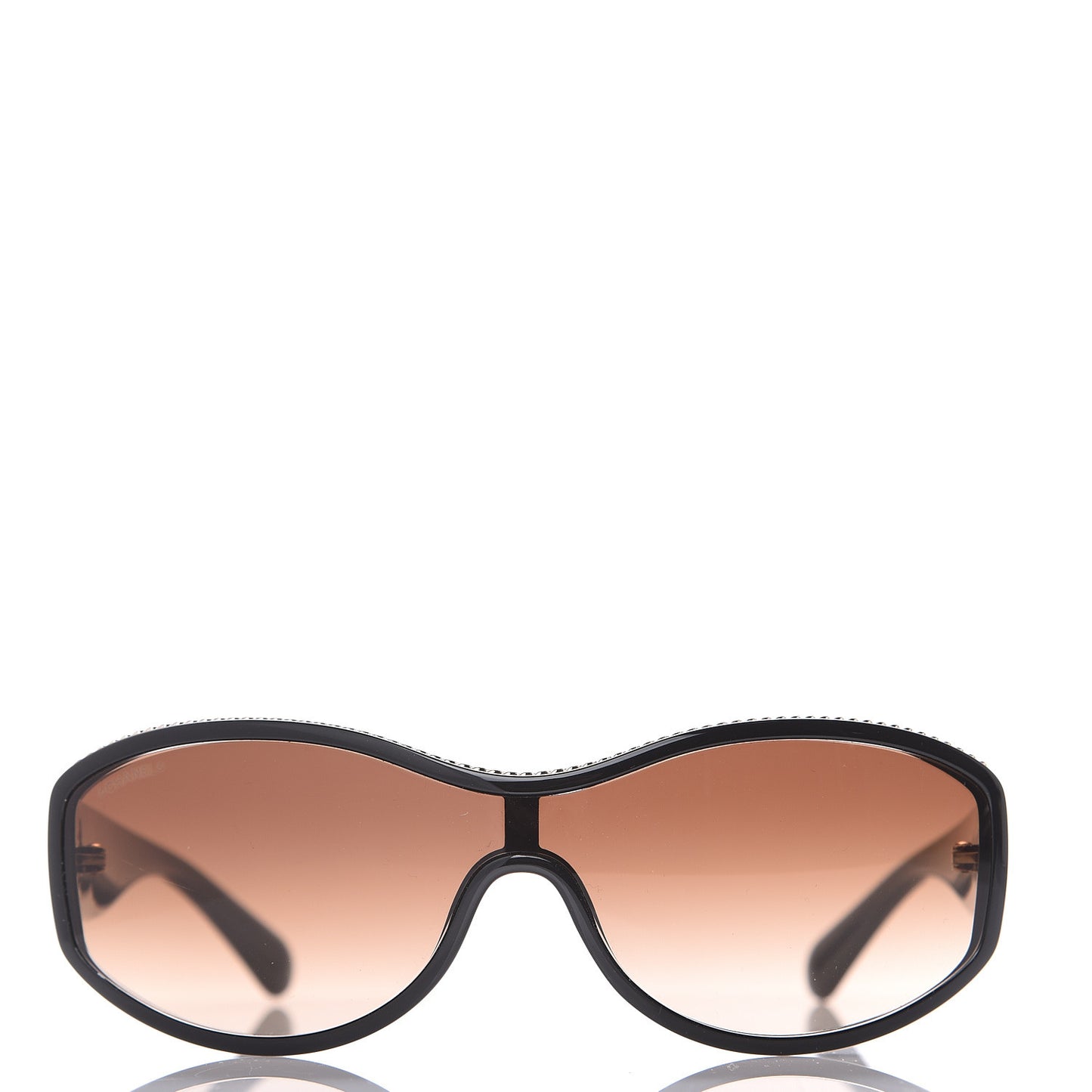 Shield Sunglasses 6052 Black Gold