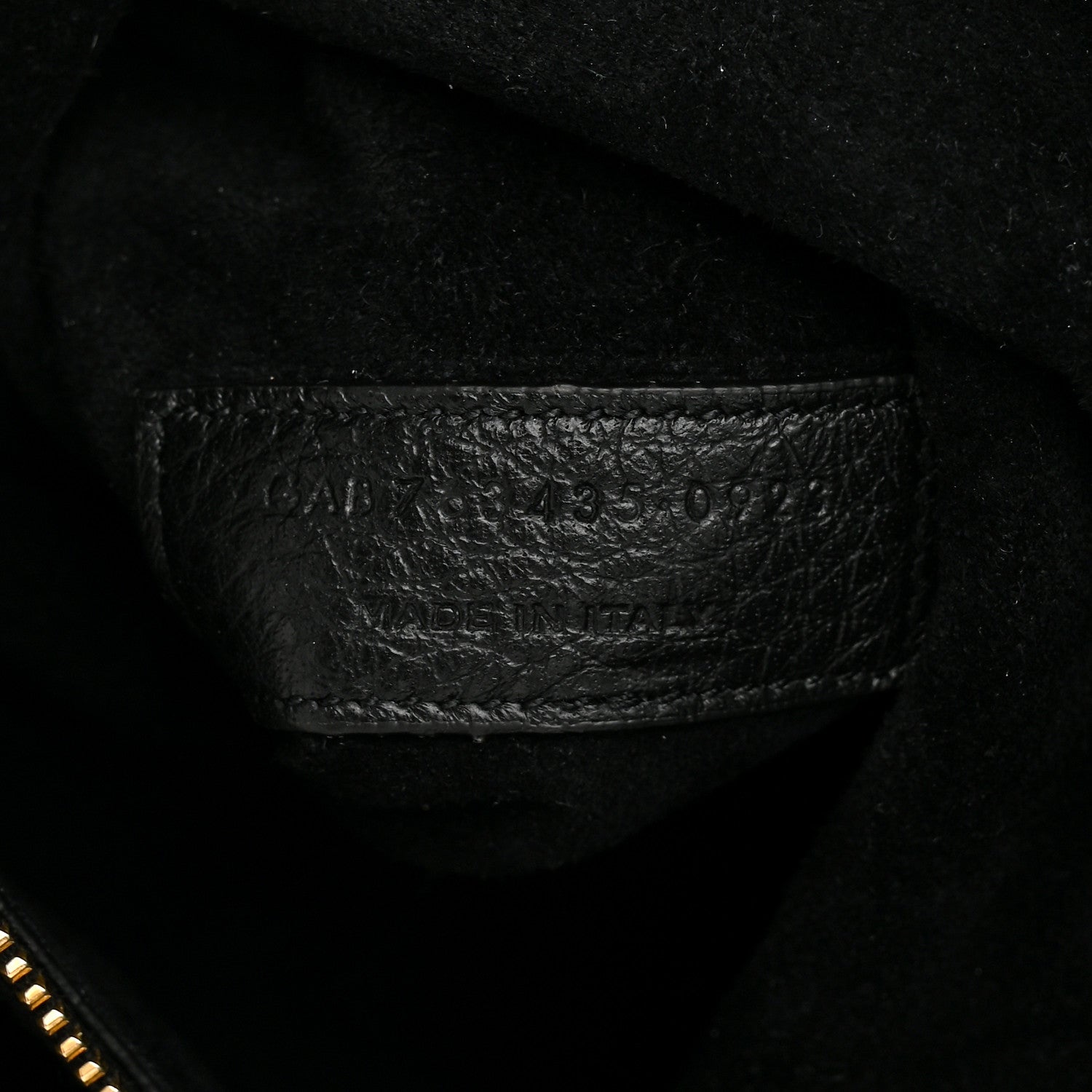 Saint Laurent Grained Deerskin Bea Tote Black 7 of 10
