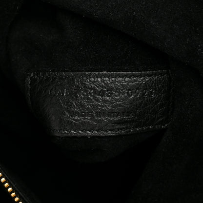 Saint Laurent Grained Deerskin Bea Tote Black 7 of 10