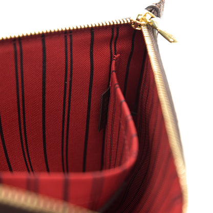 Louis Vuitton Damier Ebene Neverfull MM GM Pochette 7 of 7