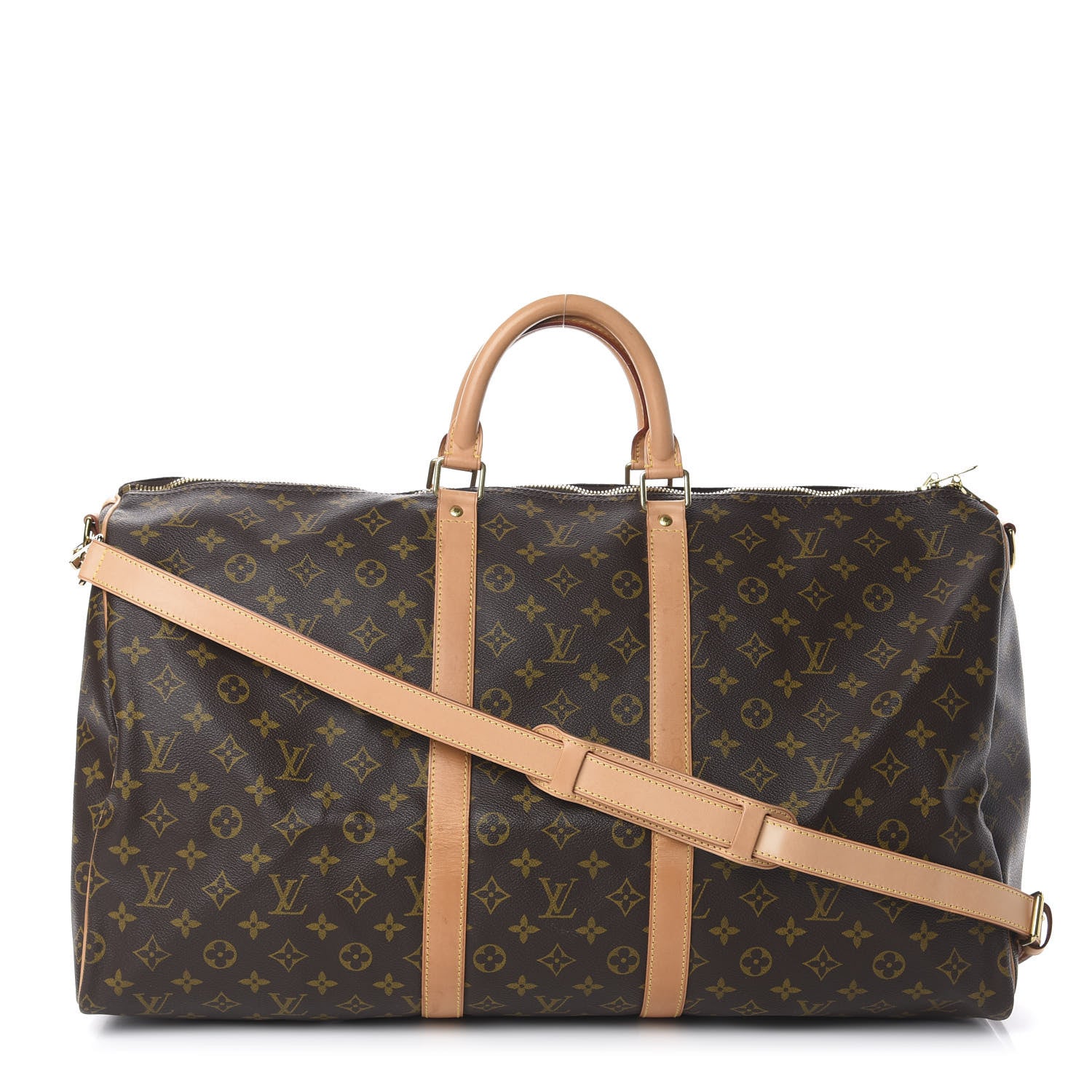 Louis Vuitton Monogram Keepall Bandouliere 55 1 of 9