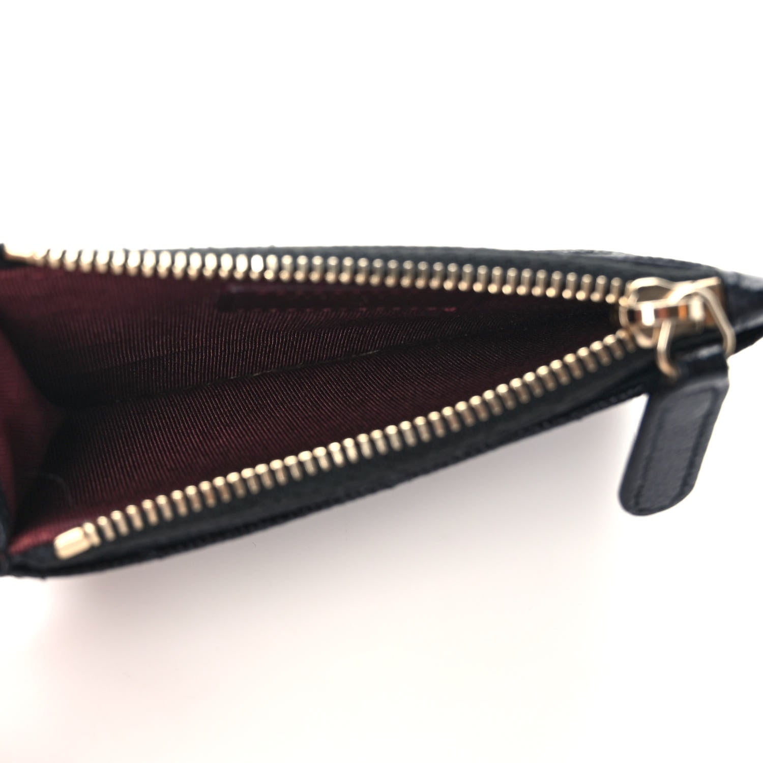 Chanel Caviar Quilted CC Zip Card Holder Black 4 of 5