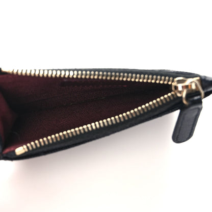 Chanel Caviar Quilted CC Zip Card Holder Black 4 of 5