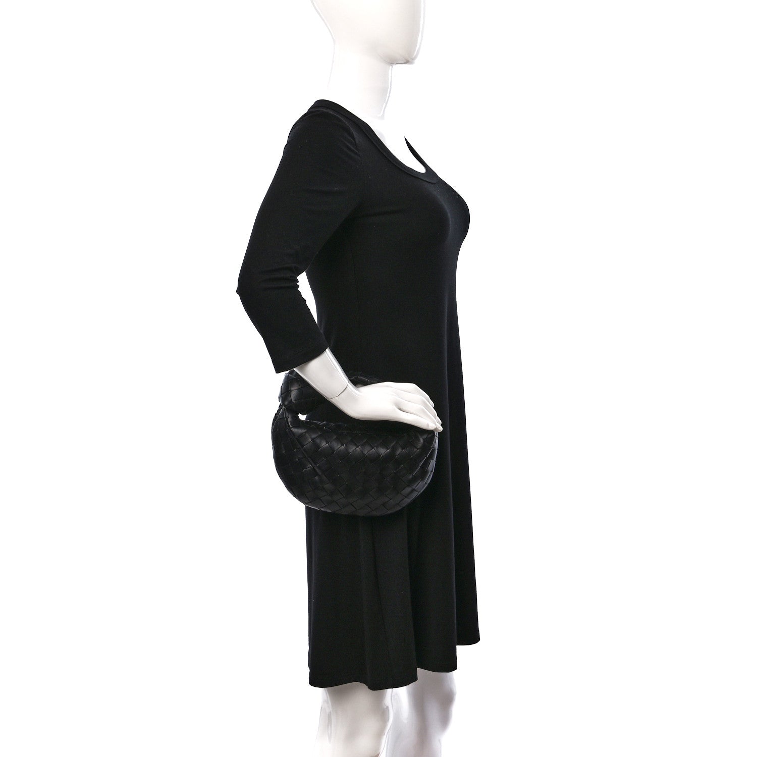 Bottega Veneta Nappa Intrecciato Mini Jodie Black 2 of 8