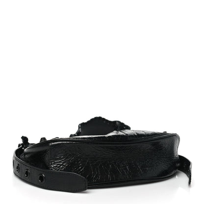 Balenciaga Agneau Arena Monochrome Le Cagole Shoulder Bag XS Black 5 of 11