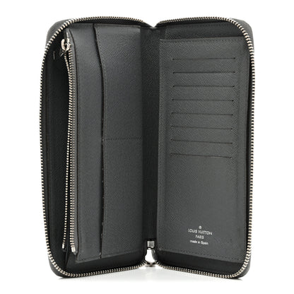 Louis Vuitton Taiga Vertical Zippy Wallet Glacier 5 of 7