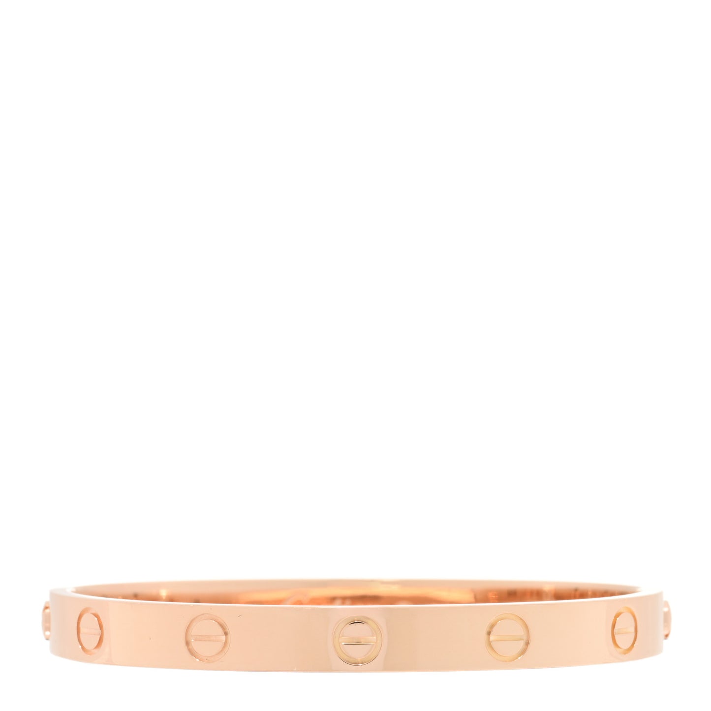 18K Pink Gold LOVE Bracelet 16