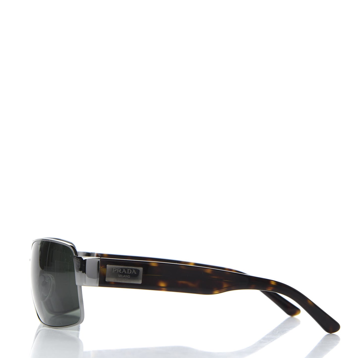 Acetate Aviator Sunglasses SPR 66O Black