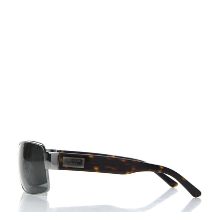 Prada Acetate Aviator Sunglasses SPR 66O Black 3 of 7
