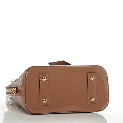 Louis Vuitton Vernis Alma BB Rose Velours 4 of 6
