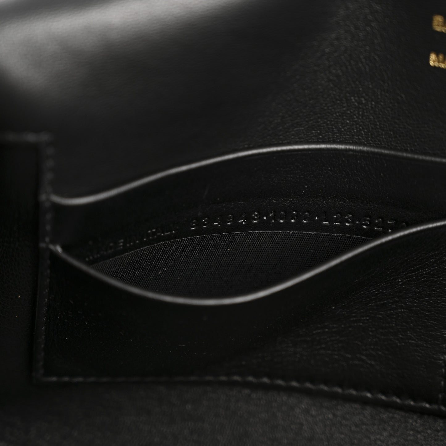 Smooth Calfskin Small Bel Air Clutch On Strap Black Black
