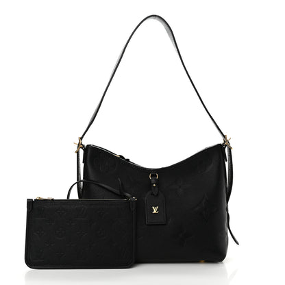 Louis Vuitton Empreinte Carryall PM Black 3 of 11