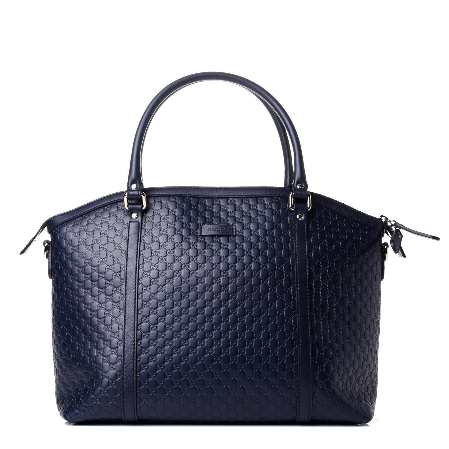Soft Microguccissima Dome Satchel Navy