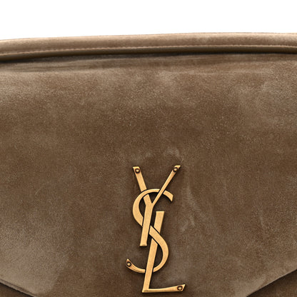 Saint Laurent Suede Large Calypso Dry Grain 8 of 10