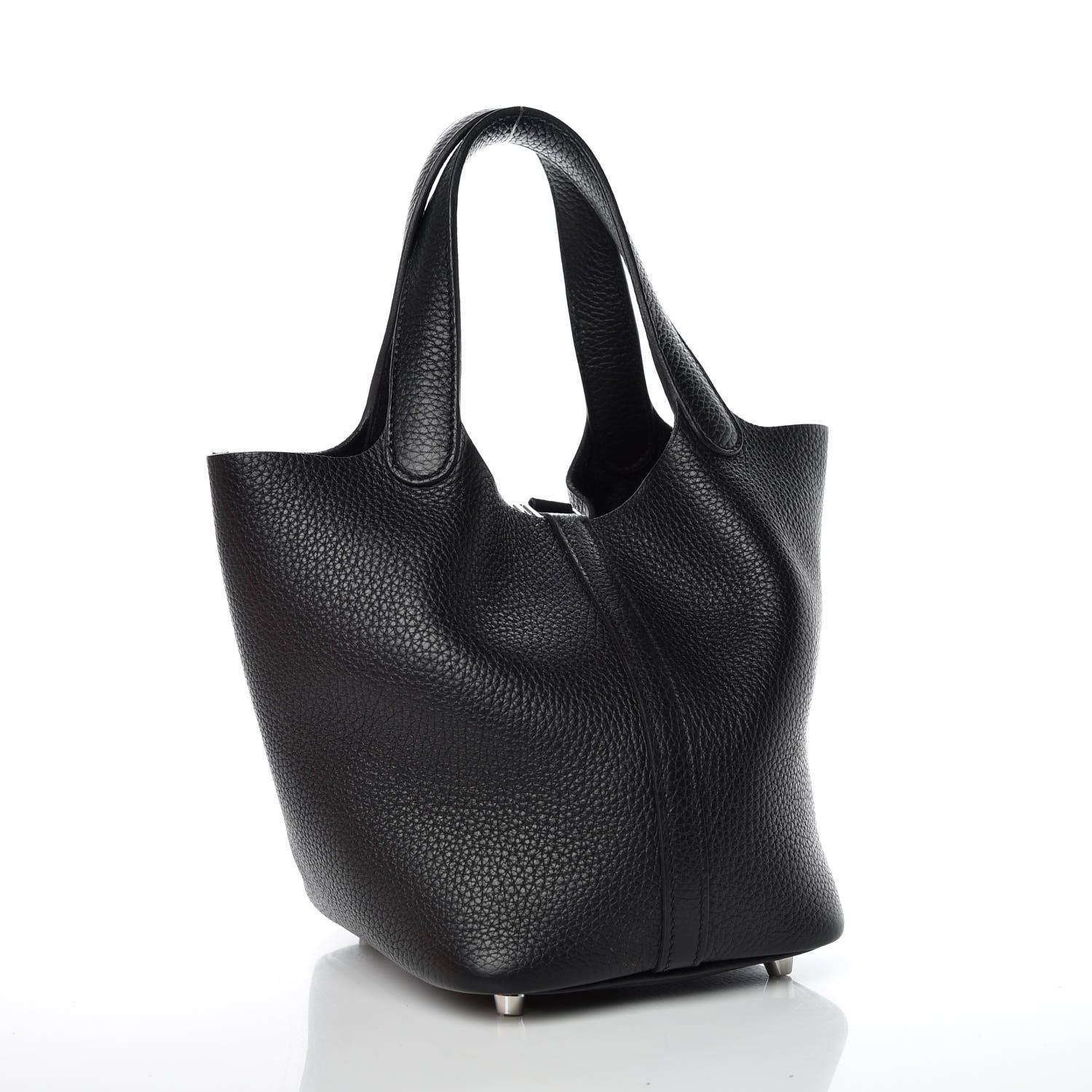 Hermes Taurillon Clemence Picotin Lock 18 PM Black 3 of 10