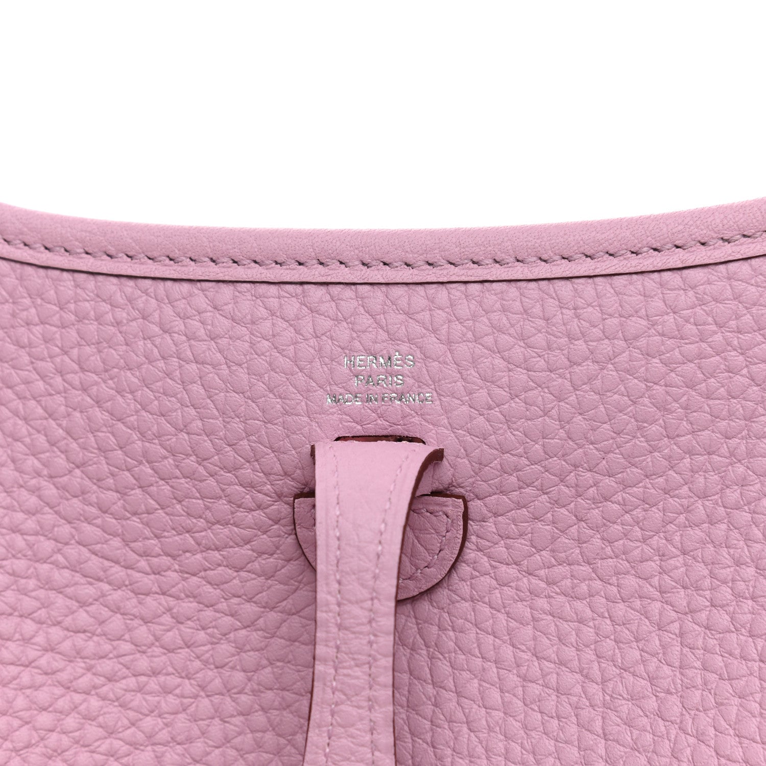 Hermes Taurillon Clemence Evelyne TPM Mauve Sylvestre 6 of 9