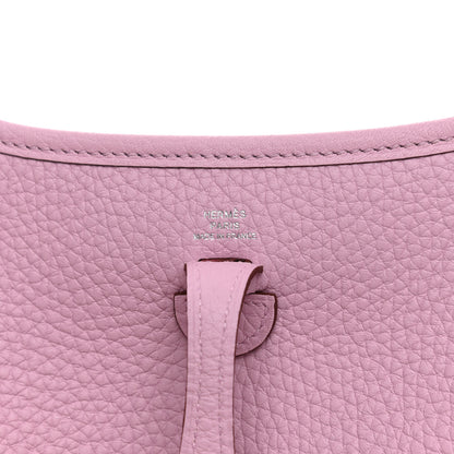 Hermes Taurillon Clemence Evelyne TPM Mauve Sylvestre 6 of 9