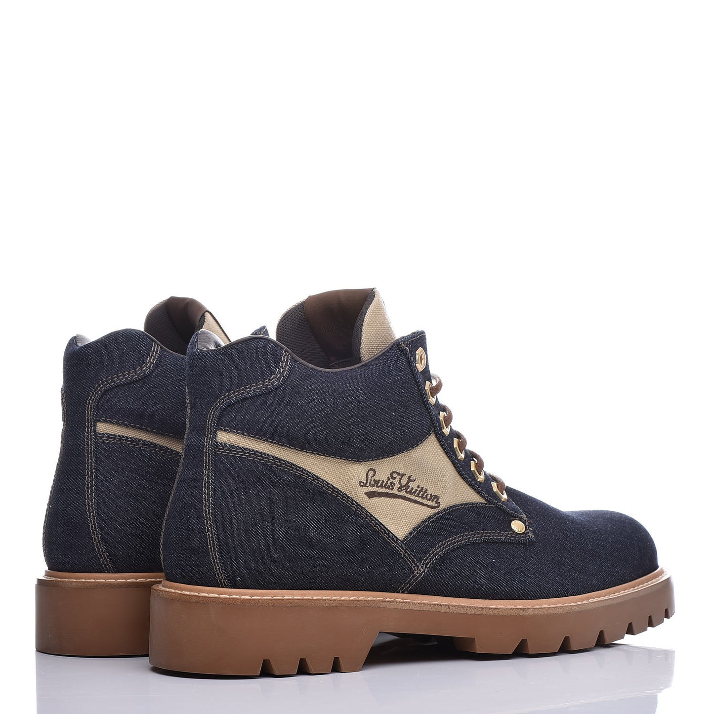 Denim Mens Oberkampf Ankle Boots 8 Marine