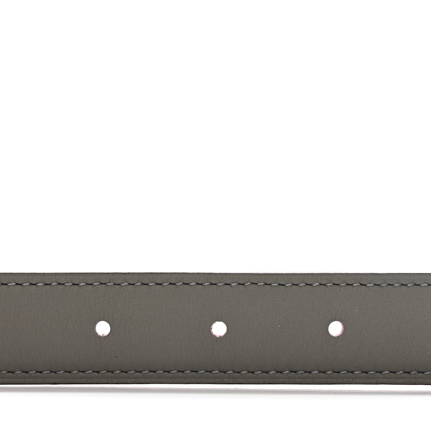 Hermes Epsom Swift 24mm Mini Constance H Belt Rose Mexico Gris Meyer 90 36 5 of 6