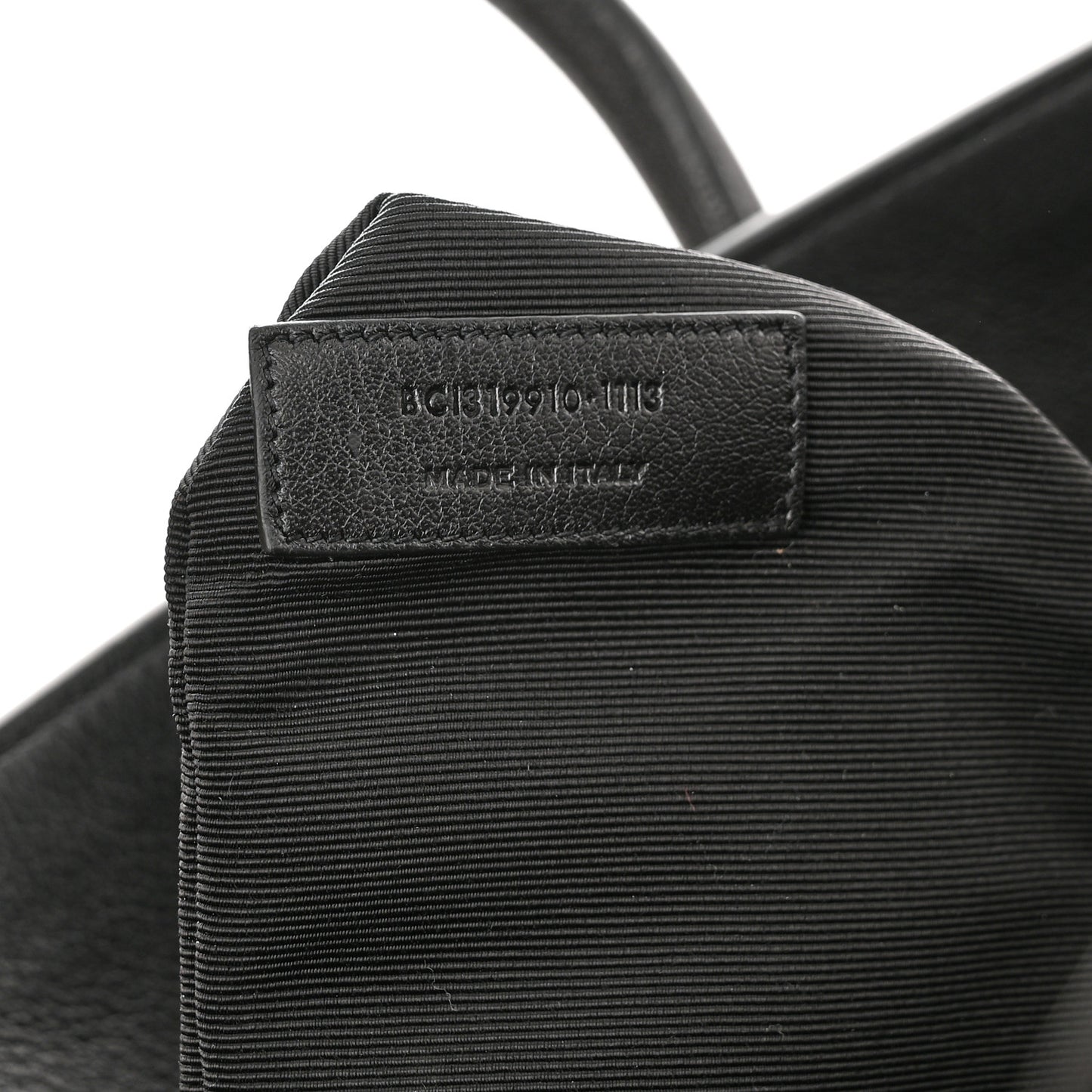 Calfskin Large Sac De Jour Carryall Black