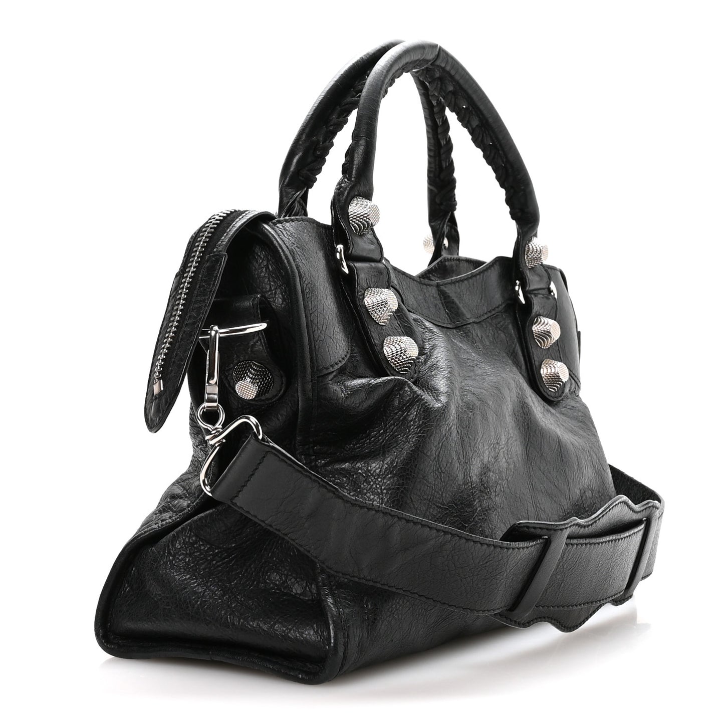 Agneau Giant 21 Silver Hardware City Black