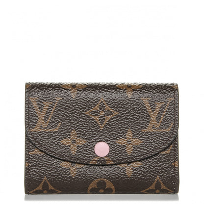 Louis Vuitton Monogram Rosalie Coin Purse Rose Ballerine 1 of 6
