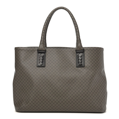 Bottega Veneta Rubberized Canvas Marcopolo Tote Shadow 1 of 15