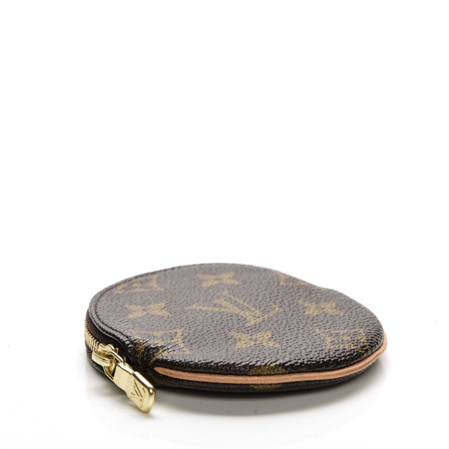 Monogram Round Coin Purse